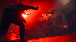 Dylan Faden taistelee vääristyneessä Manhattanissa. Kuva: Remedy Entertainment