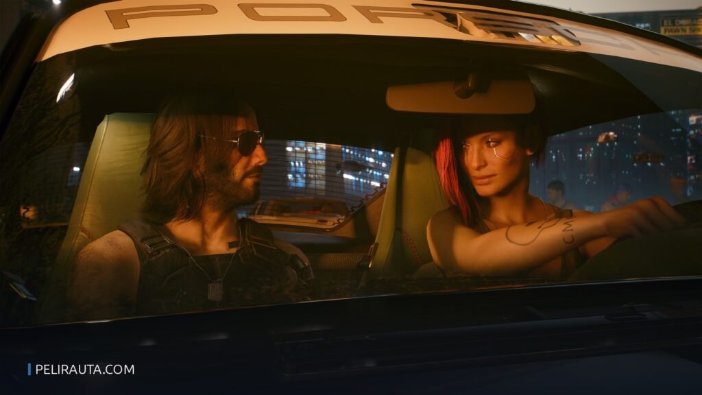 Cyberpunk 2077 -pelin kuvakaappaus