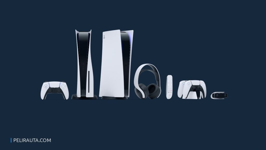 PlayStation 5 -konsoli ja DualSense-ohjain