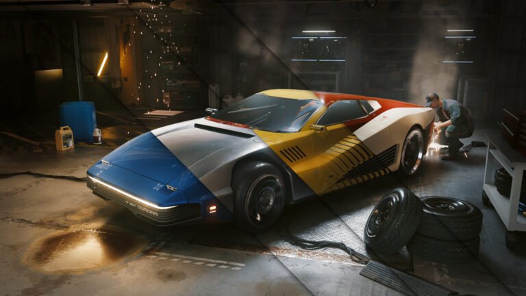 Cyberpunk 2077 -pelin kuvakaappaus