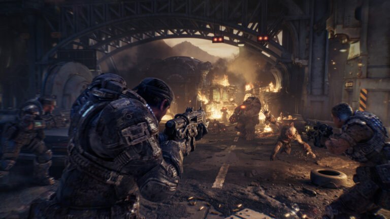 Gears of War: E-Day -pelin kuvakaappaus